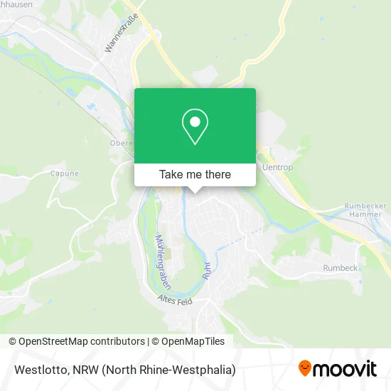 Westlotto map