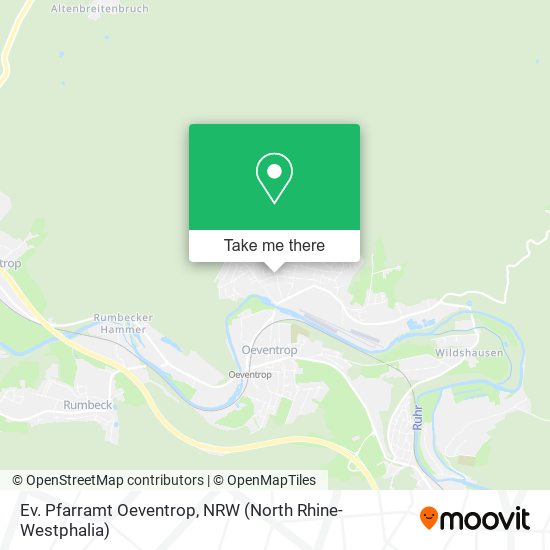 Ev. Pfarramt Oeventrop map