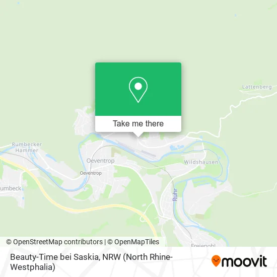 Карта Beauty-Time bei Saskia