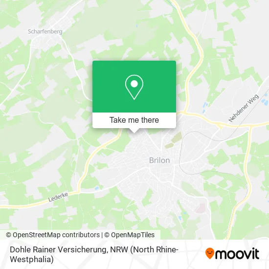 Карта Dohle Rainer Versicherung