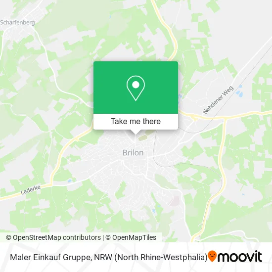 Карта Maler Einkauf Gruppe