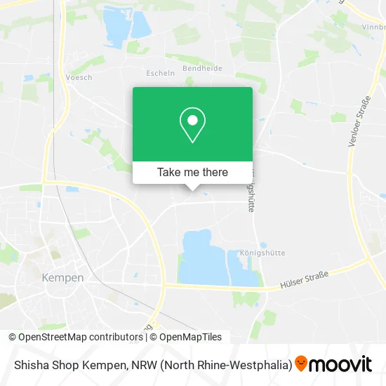 Карта Shisha Shop Kempen