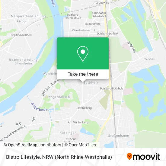 Bistro Lifestyle map