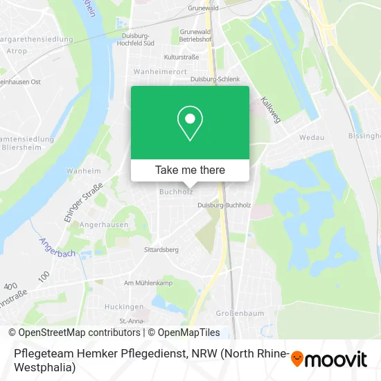 Pflegeteam Hemker Pflegedienst map