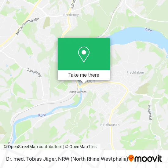 Карта Dr. med. Tobias Jäger