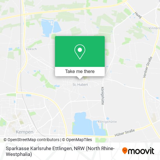 Sparkasse Karlsruhe Ettlingen map