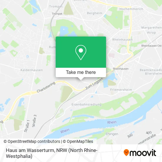 Карта Haus am Wasserturm