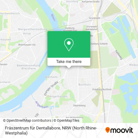 Карта Fräszentrum für Dentallabore