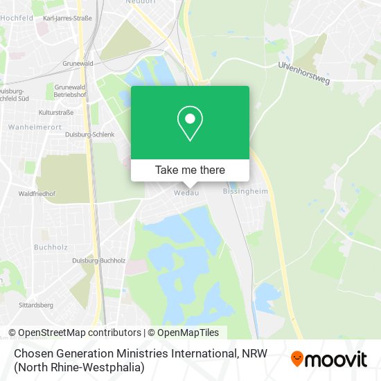 Chosen Generation Ministries International map