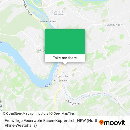 Карта Freiwillige Feuerwehr Essen-Kupferdreh