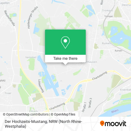 Карта Der Hochzeits-Mustang