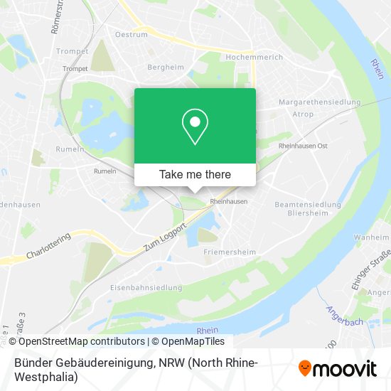 Bünder Gebäudereinigung map