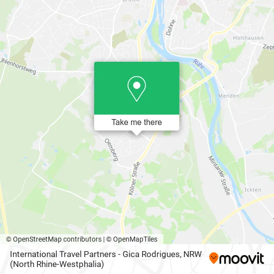 Карта International Travel Partners - Gica Rodrigues