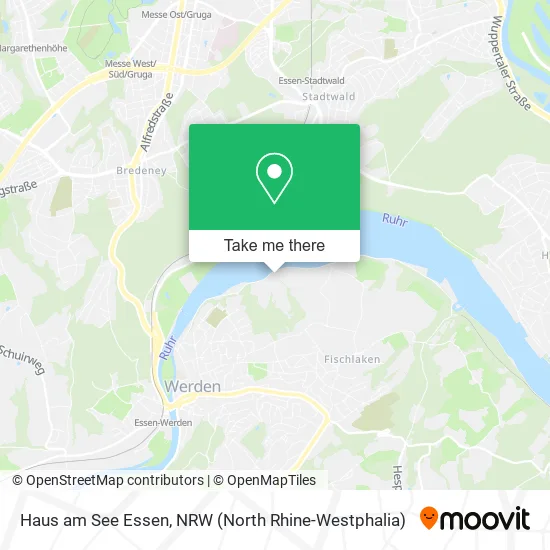 Карта Haus am See Essen