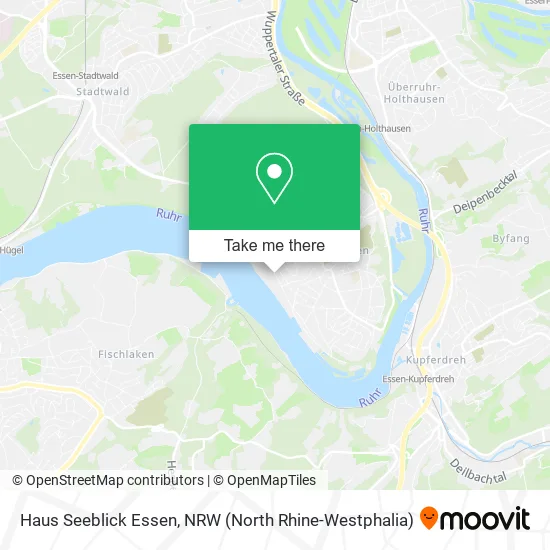 Карта Haus Seeblick Essen