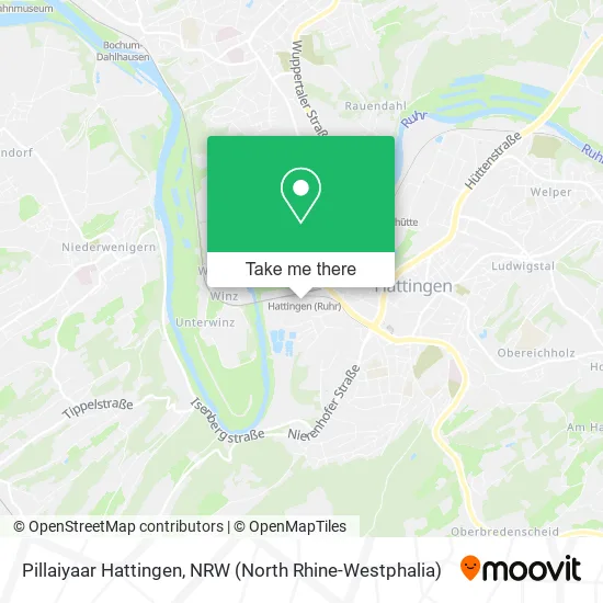 Карта Pillaiyaar Hattingen