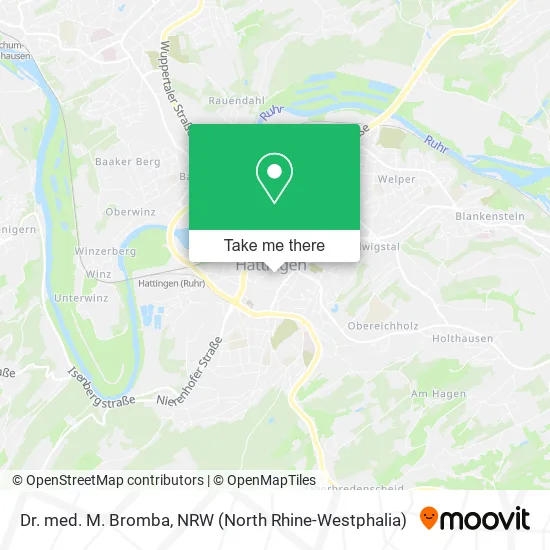 Карта Dr. med. M. Bromba