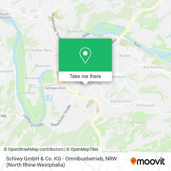 Schiwy GmbH & Co. KG - Omnibusbetrieb map