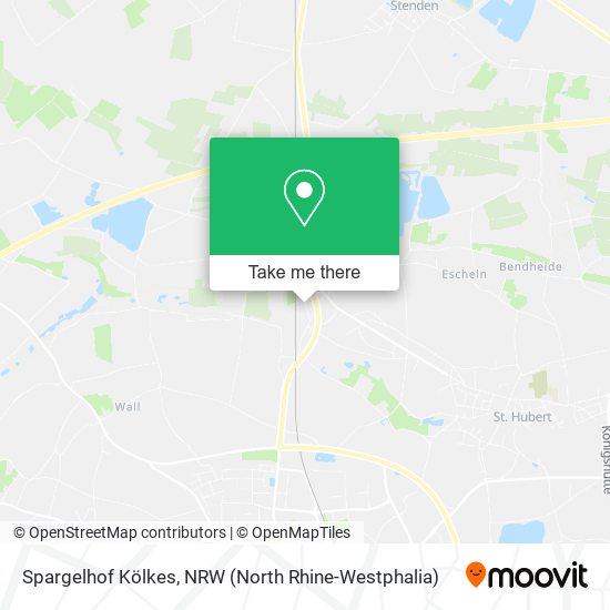 Spargelhof Kölkes map