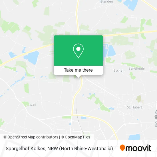 Карта Spargelhof Kölkes