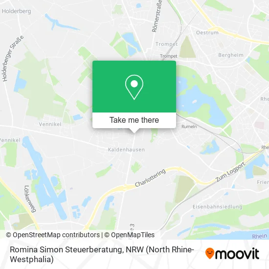 Карта Romina Simon Steuerberatung