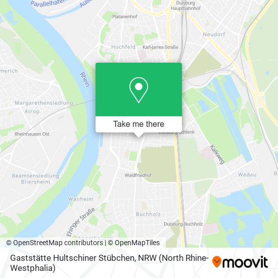 Gaststätte Hultschiner Stübchen map