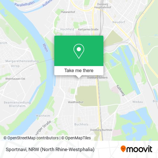 Sportnavi map