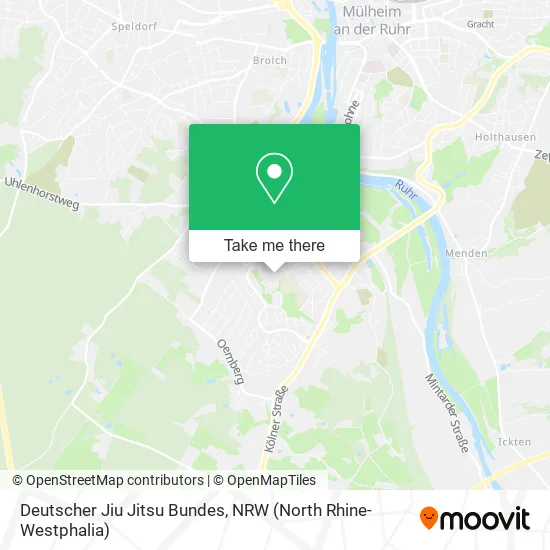 Карта Deutscher Jiu Jitsu Bundes