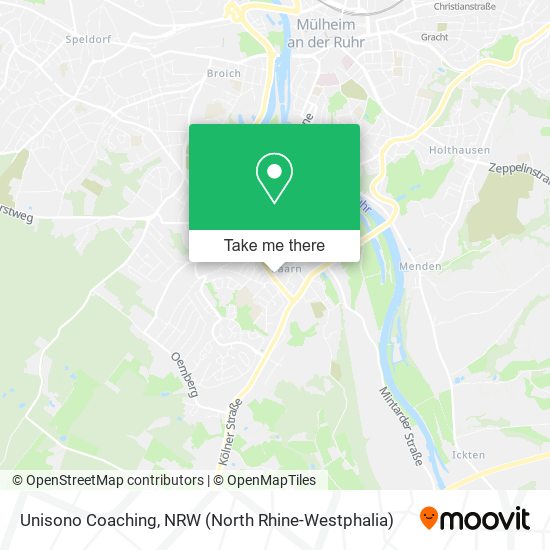 Unisono Coaching map