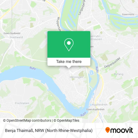 Карта Benja Thaimaß