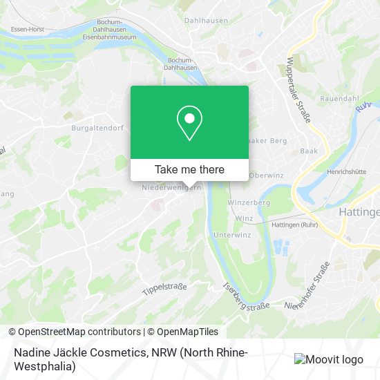 Nadine Jäckle Cosmetics map