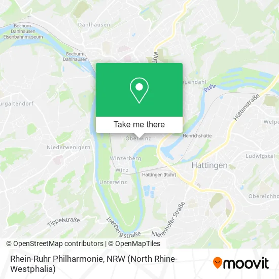 Карта Rhein-Ruhr Philharmonie