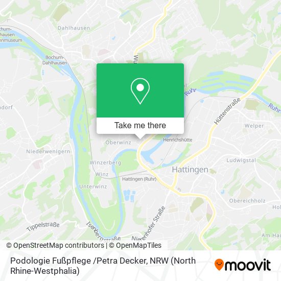 Podologie Fußpflege /Petra Decker map