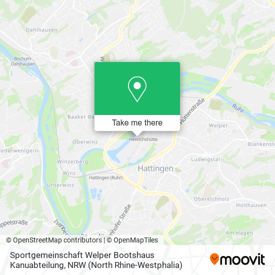 Sportgemeinschaft Welper Bootshaus Kanuabteilung map