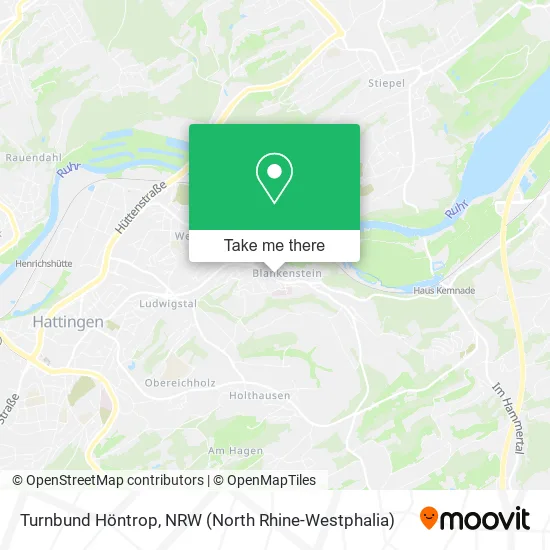 Карта Turnbund Höntrop