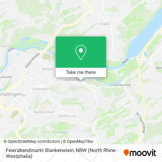 Карта Feierabendmarkt Blankenstein