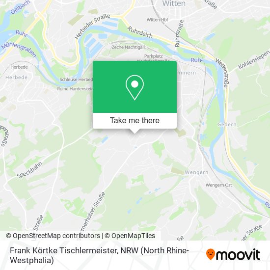 Frank Körtke Tischlermeister map
