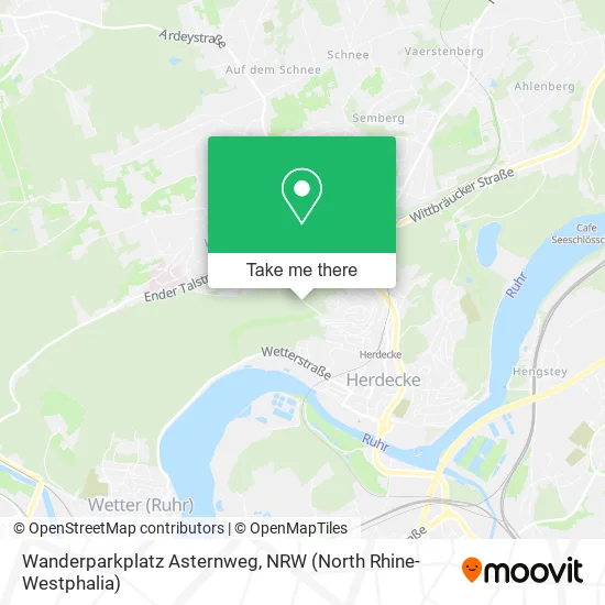 Карта Wanderparkplatz Asternweg