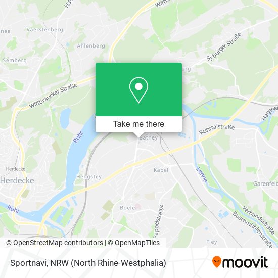 Sportnavi map