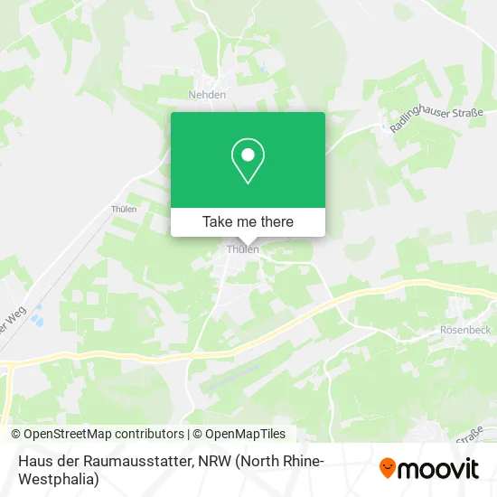 Карта Haus der Raumausstatter