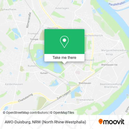 Карта AWO-Duisburg