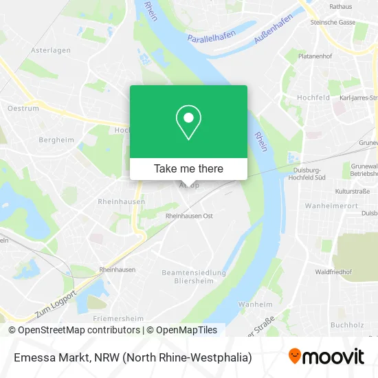 Карта Emessa Markt