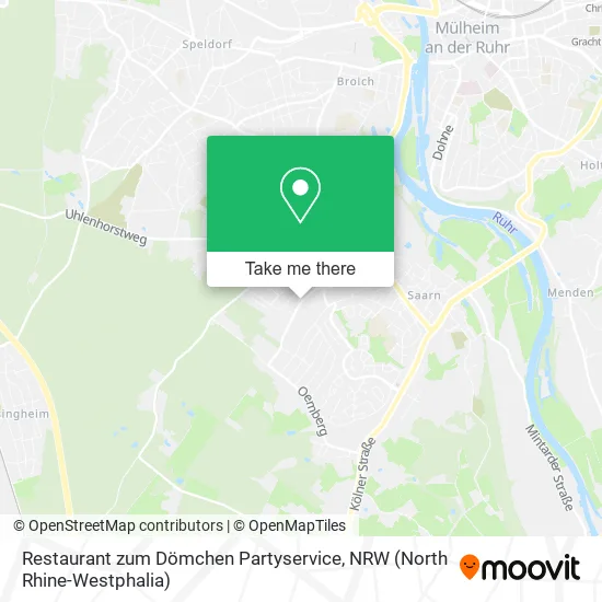 Карта Restaurant zum Dömchen Partyservice
