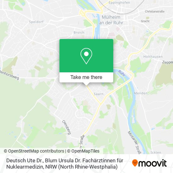 Deutsch Ute Dr., Blum Ursula Dr. Fachärztinnen für Nuklearmedizin map