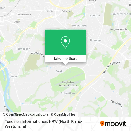 Карта Tunesien Informationen