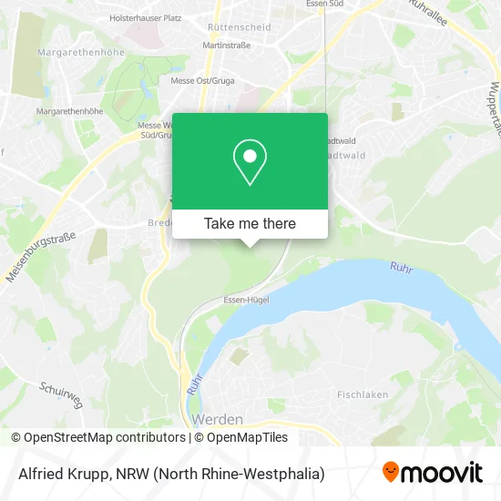 Карта Alfried Krupp