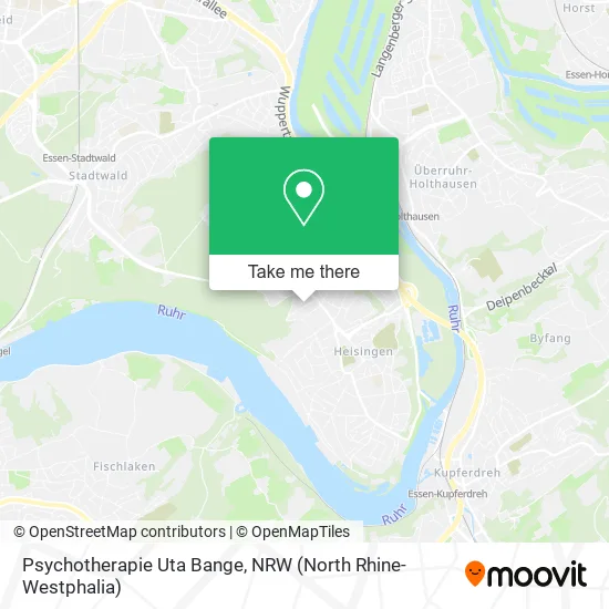 Карта Psychotherapie Uta Bange