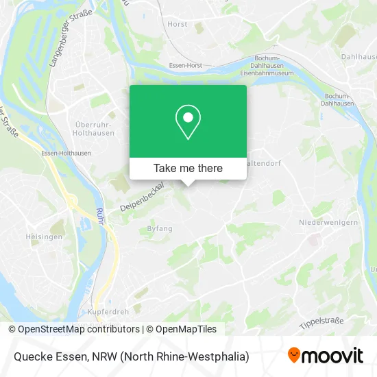 Карта Quecke Essen