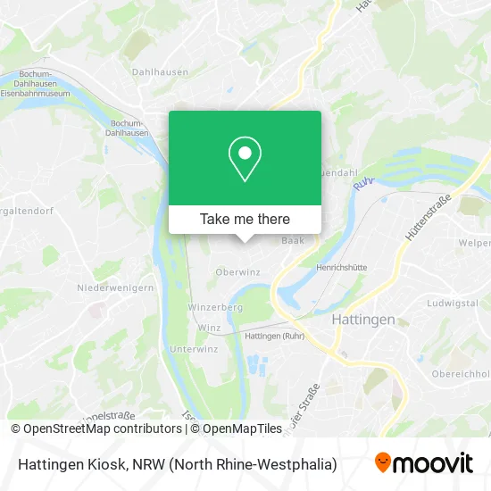 Карта Hattingen Kiosk