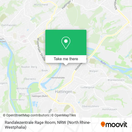 Randalezentrale Rage Room map
